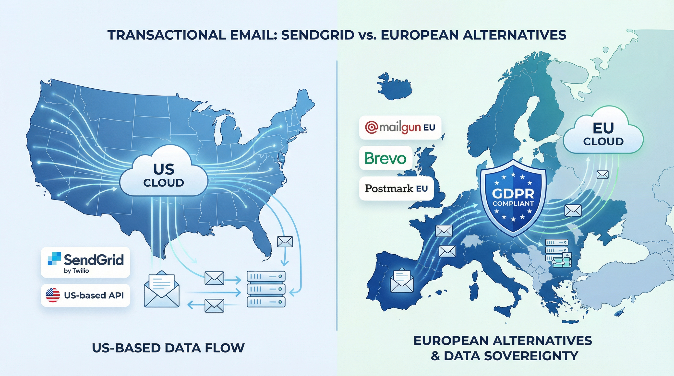 SendGrid vs European Email API & Transactional Email Alternatives (2026)